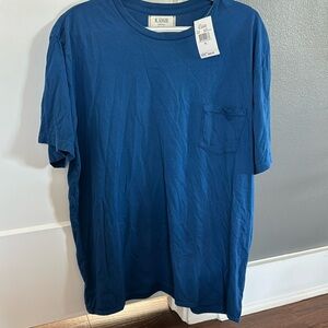 M. SINGER. Men’s, blue, short sleeved t shirt. NWT.